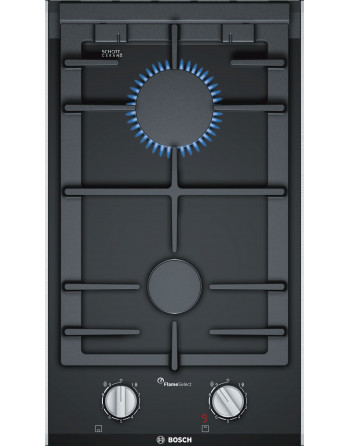 PRB3A6D70 BOSCH Domino plinska ploča za kuhanje, 30 cm, Crna