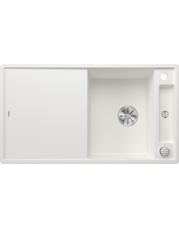 BLANCO 523219 AXIA III 5 S InFino silgranit, Bijela, Daska staklo, s dalj. upr.