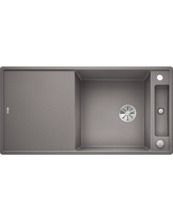 BLANCO 523512 AXIA III XL 6 S InFino silgranit, Alumetalik, daska staklo, s dalj. upr.