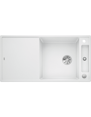 BLANCO 523514 AXIA III XL 6 S InFino silgranit, Bijela, daska staklo, s dalj. upr.