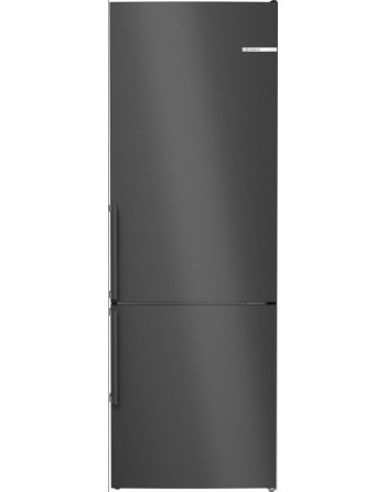 KGN49VXDT BOSCH Samostojeći hladnjak sa zamrzivačem na dnu, 203 x 70 cm, nehrđajući čelik crna