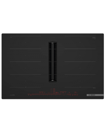 PXX82BD56E BOSCH Serie 8 Indukcijska ploča za kuhanje s integriranom napom 80 cm Mat crna, ugradnja u ravnini radne plohe