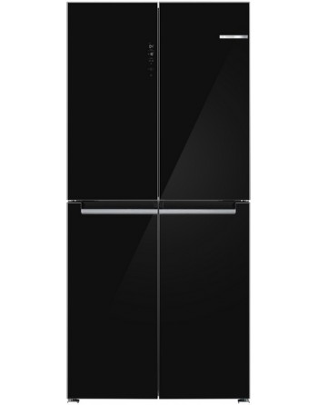 KMC85LBEA BOSCH Serie 4 French Door Bottom Mount Refrigerator, Glass door 189.5 x 85.5 cm Crna, Total No Frost